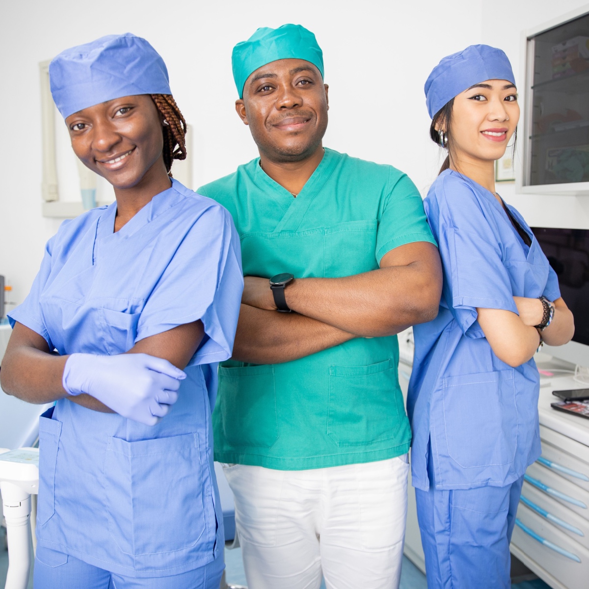 A dental staff